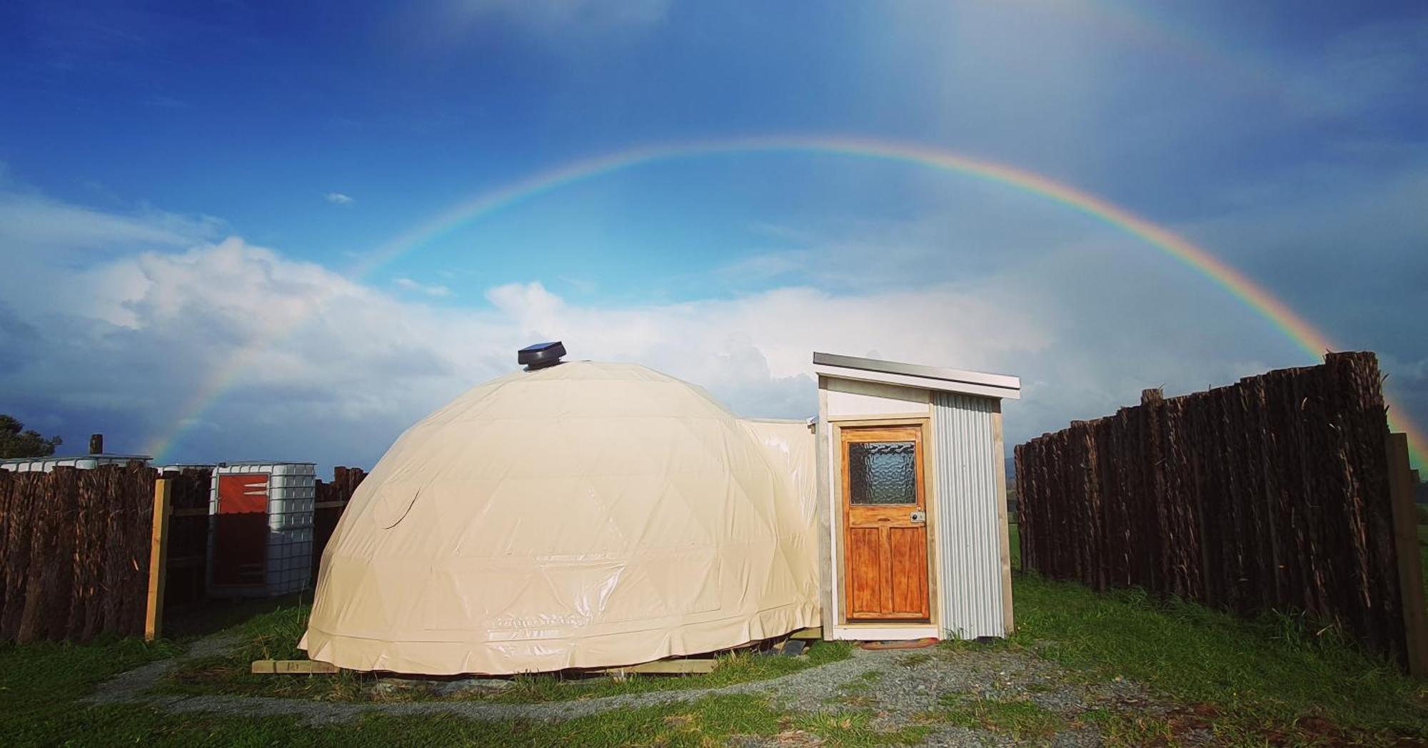 Luxury tent 1 Off-grid Eco Seaview Geodesic Glamping Dome *