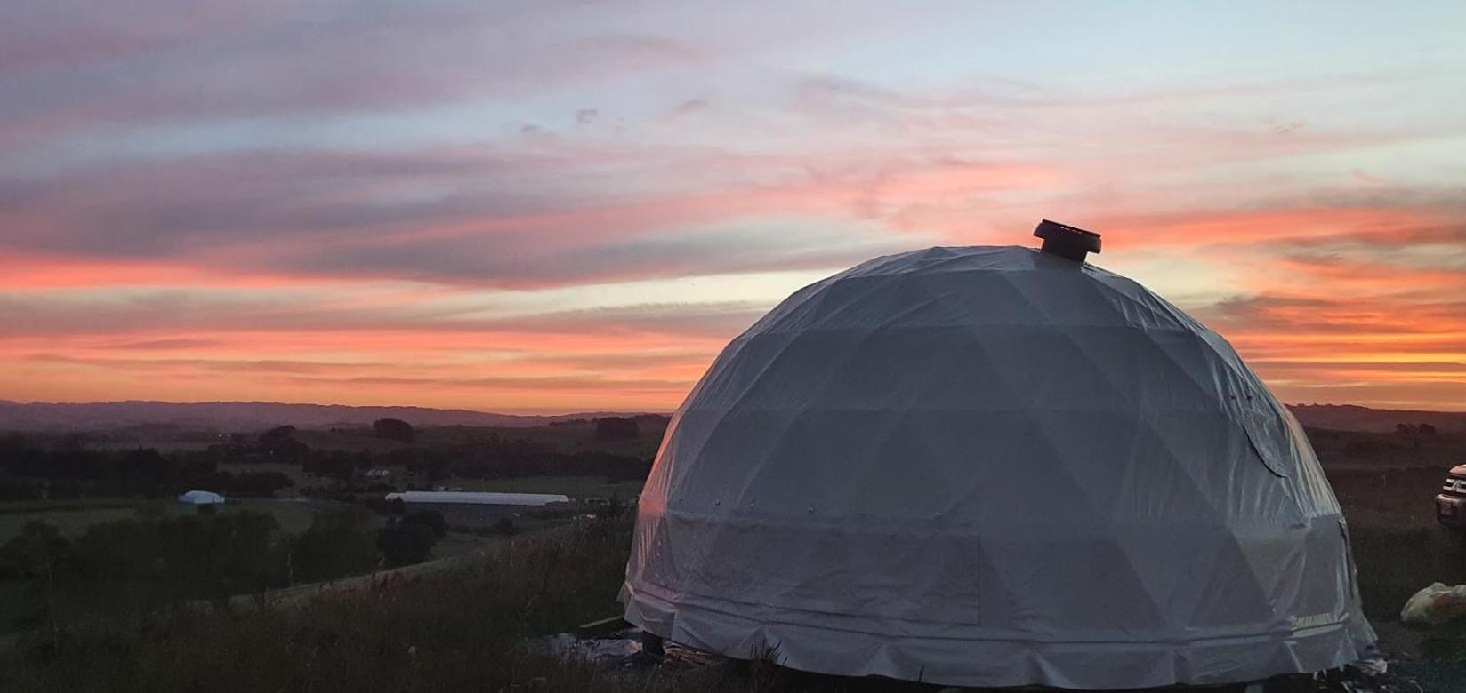 1 Off-grid Eco Seaview Geodesic Glamping Dome Luxury tent