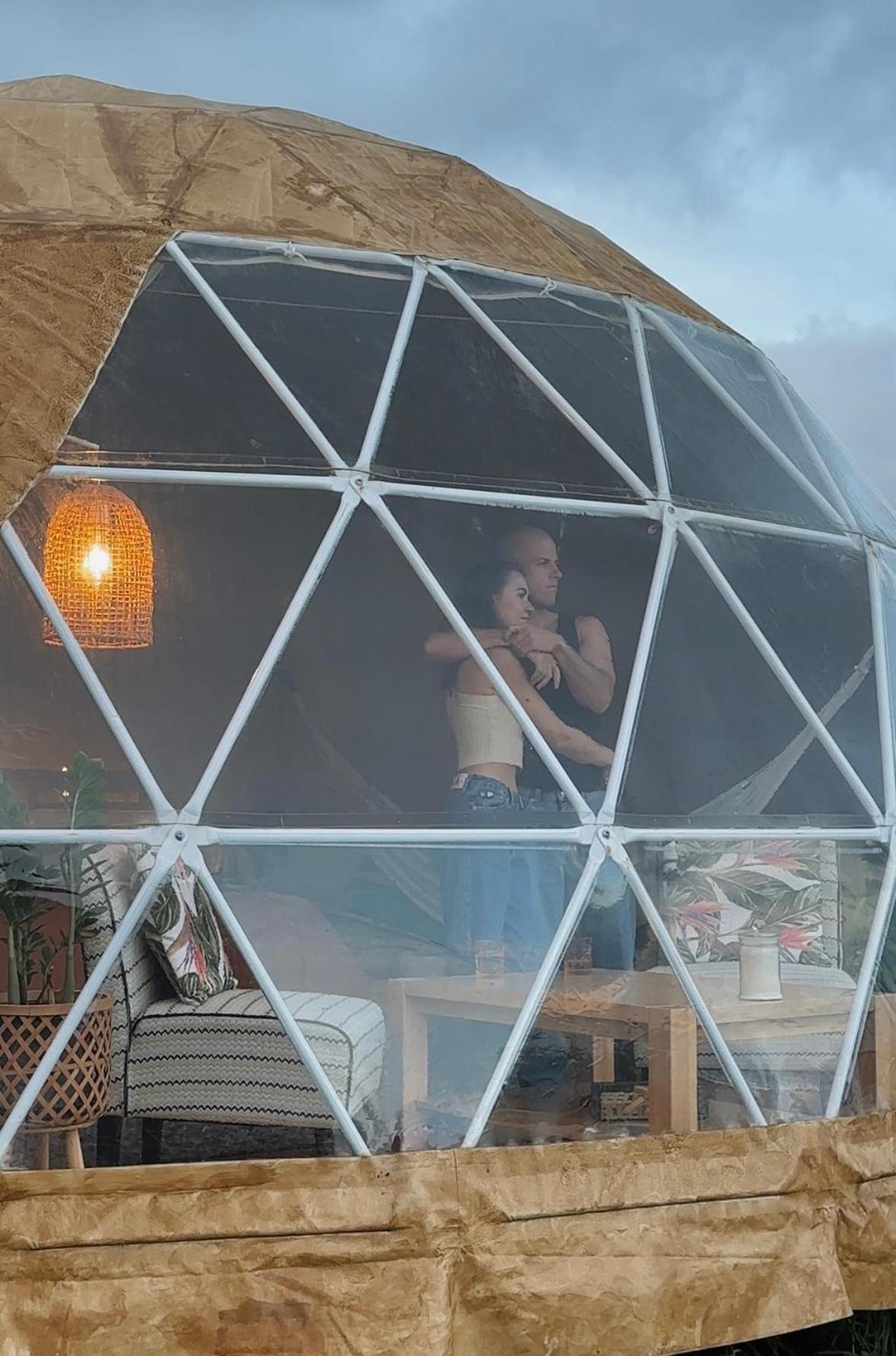1 Off-grid Eco Seaview Geodesic Glamping Dome Waipu